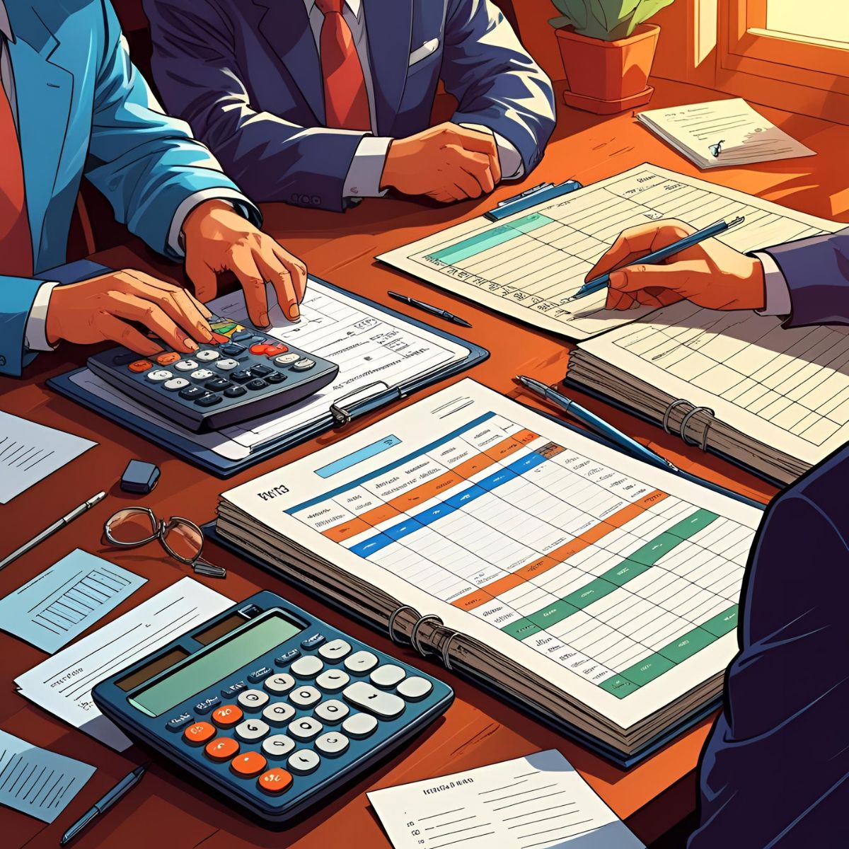 clôture annuelle comptes entreprise