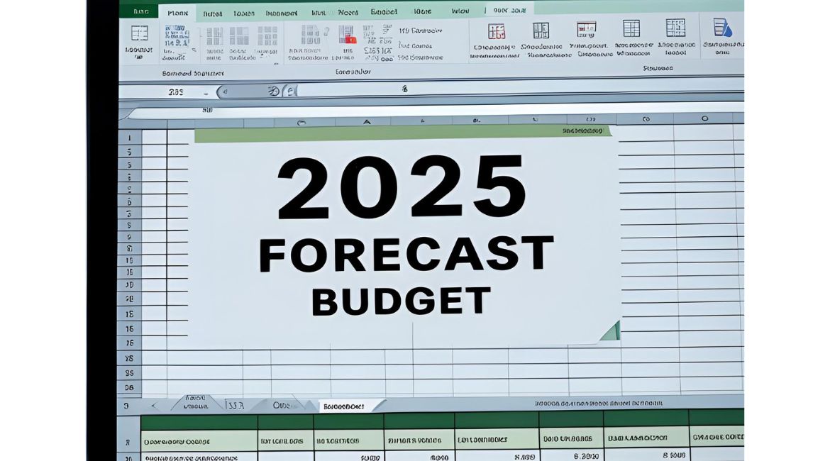 Écran d’un outil affichant un budget prévisionnel pour entrepreneur