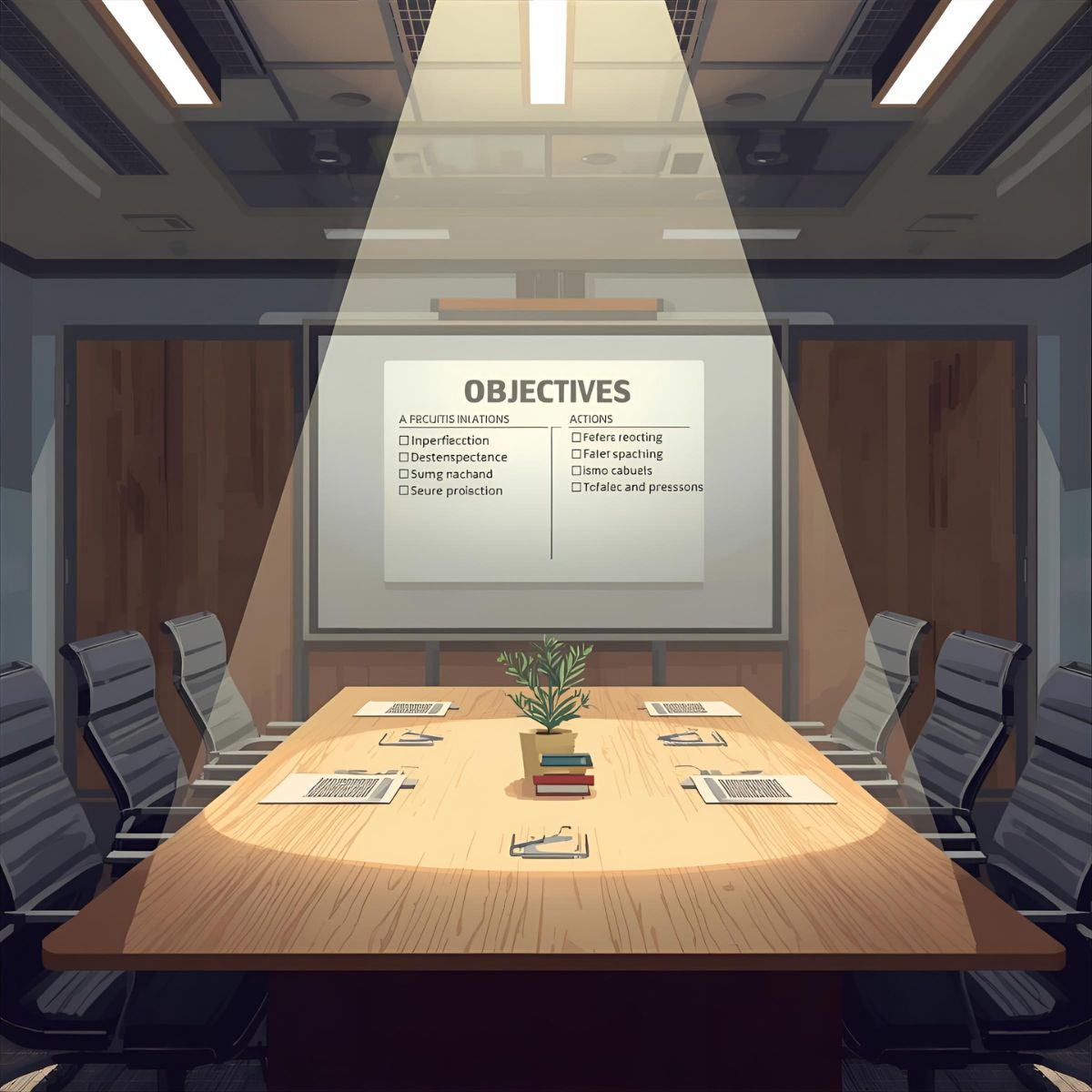 plan d’action simple