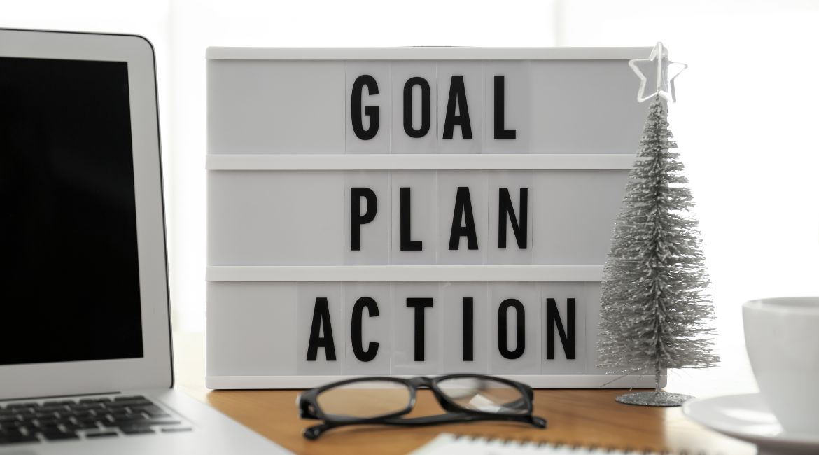 illustration plan d'action début d'année